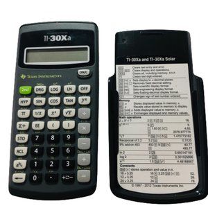 Scientific Calculator Model TI-30XA Year 1997-2003